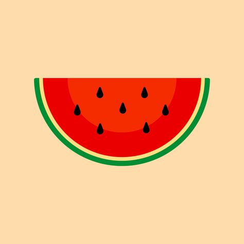 Melon Illustration, Half Watermelon, Watermelon Icon, Watermelon Vector, Watermelon Clipart, Watermelon Cartoon, Watermelon Illustration, Ant Crafts, Club Tropicana