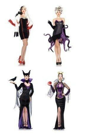 Villanas Disney Villans Costumes, Disney Villians Costume, Disney Villain Costumes, Trio Halloween Costumes, Villain Costumes, Spooky Halloween Party, Cute Couple Halloween Costumes, Disney Halloween Costumes, Trendy Halloween Costumes