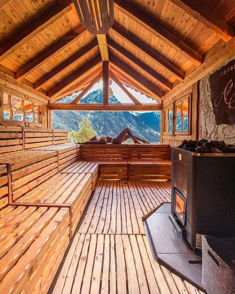 Chalet al Foss Alp Resort on Instagram: “Sauna with a view 💚” Chalet Al Foss, Tag Someone, My Dream Home, Pergola, To Start, To Share, Dream House, Outdoor Structures, The Incredibles