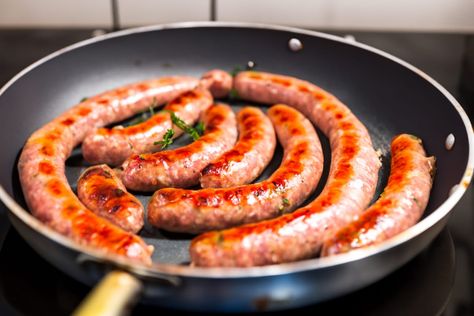 Are you tired of overcooking or undercooking your sausages? Knowing when your sausages are perfectly cooked can be a bit of a challenge, but fear not! In this article, we’ll guide you through the process of understanding when your sausages are cooked to perfection. Understanding sausages is the first step in knowing how to cook... Read More The post How to Know When Sausages Are Cooked: A Quick Guide appeared first on Go Cook Yummy Rope Sausage Recipes, Rope Sausage, Fried Sausage, German Sausage, Hot Sausage, Grilled Sausage, Sausage Links, How To Cook Pork, How To Make Sausage