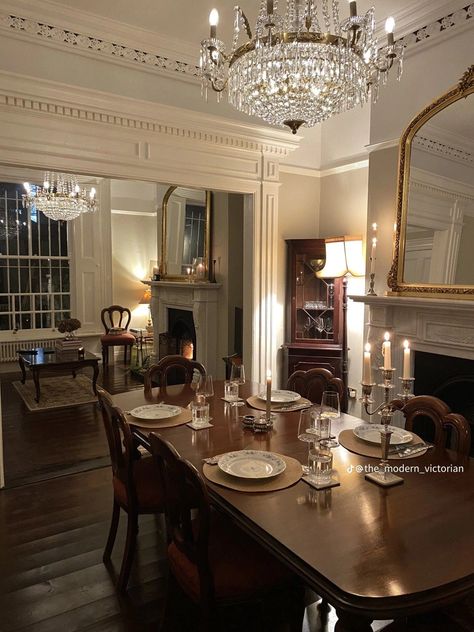 Old Money House, Dream Life House, Modern Victorian, Dream House Rooms, The Dining Room, Kitchen Design Ideas, Dream House Interior, House Room, Dream House Plans