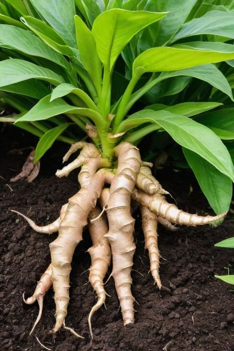 Discover the ultimate guide on how to grow ginger root at home with our comprehensive tips and tricks. Whether you're a beginner or seasoned gardener, we've got you covered! Learn about the best practices for planting, watering, and harvesting ginger in your own garden. Cultivate fresh, organic ginger right at your doorstep and enjoy its numerous health benefits. From selecting the perfect ginger roots to caring for your plants, we provide all the information you need to successfully grow this v Ginger Farming, Ginger Plants, Wallpaper Plants, Ginger Roots, Growing Ginger, Tattoo Plant, Ginger Plant, Ginger Benefits, Garden Deck