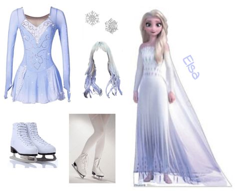 Ice Skating Shoes, Elsa Outfit, Skating Shoes, Skating Outfit, Figure Skating Competition Dresses, Figure Skating Outfits, Ice Skating Outfit, Disney Enchanted, Ice Skating Dresses