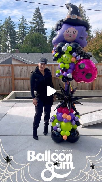 Balloongam LLC on Instagram: "Spooktacular Balloon Towers🕸️👻💫

Bring the Halloween spirit to your party with our custom-designed balloon columns! 🕸️🕷️👻🥳

Design/
Balloons:
@balloongampdx
💫
🤍
🖤
•
•
•
👻
•
🧡
🤍
💖
•
👻
•
🧡
🖤
💫
•
#partydecorations #partydecor #partydecoration #kidspartydecor #kidspartydecorations #kidspartystyling #kidspartyplanner #balloonspdx #halloweendecor #balloontowers  #halloweendecor #halloweenpartydecor #spookydecor #halloween2024 #halloweenballoons #halloweencolumns #ballooncolumns" Halloween Balloon Columns, Kids Party Planner, Halloween Balloons, Kids Party Decorations, Balloon Columns, Kids Club, Spooky Decor, Halloween Party Decor, Spirit Halloween