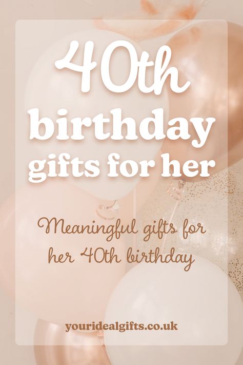 40th Birthday Gifts For Her 40th Birthday Gift Basket For Women Diy, 40 Bday Gifts, Great 40th Birthday Gift Ideas, 40 Bday Gifts For Women, 40th Birthday Care Package, Special 40th Birthday Gift Ideas For Her, 40th Birthday Hamper For Her, Sentimental 40th Birthday Gifts, Friends 40th Birthday Gift Ideas