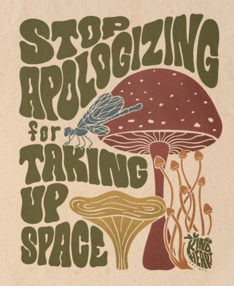 Hippy Posters Vintage, Wall Poster Prints Aesthetic, Hippy Asthetic Picture, Freeprints Photos Aesthetic, Grunge Hippy Aesthetic, Retro Neutral Aesthetic, Things To Put On My Wall, Hippie Asthetic Picture, Shroom Quotes