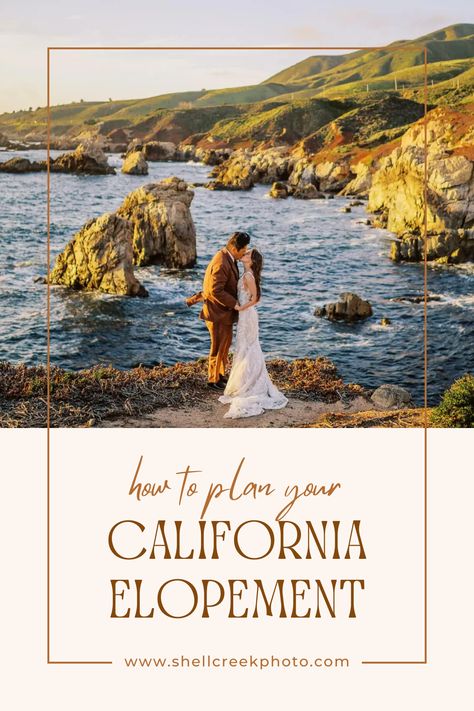 Plan the details of your California elopement & find the best places to elope in California. Learn more about some of the most popular places to elope in California from coastal cliffs to beautiful mountains! California Elopement Locations, Coastal Cliffs, Where To Elope, Best Places To Elope, Hidden Forest, Yosemite California, Popular Places, Places To Elope, Desert Environment