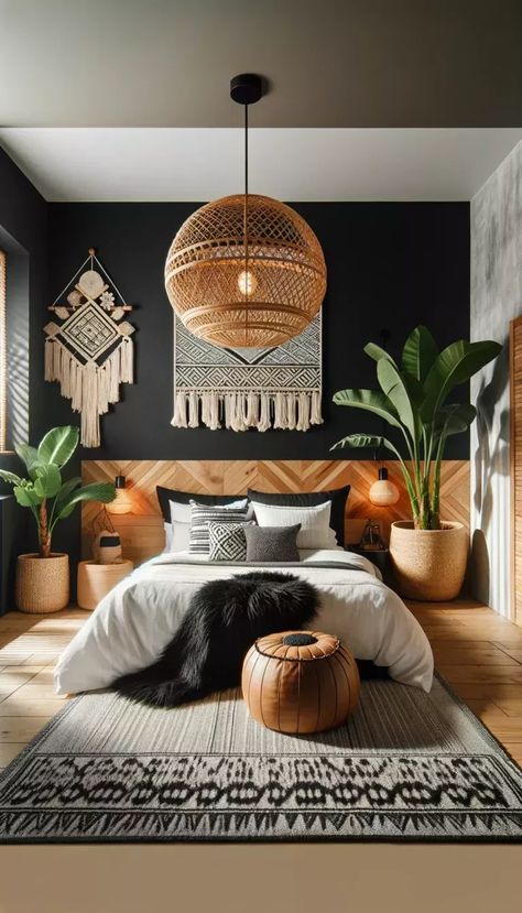 We all want to be proud of our humble abodes. But determining what color scheme and furniture best compliment a space can feel like a monstrous task when interior design just doesn’t come innately. Bedroom Macrame Wall Hanging, Layering Rugs, Lush Plants, House Vibes, Bohemian Bedroom Decor, Style Bedroom, Boho Bedroom Decor, Bohemian Bedroom, Canopy Bed