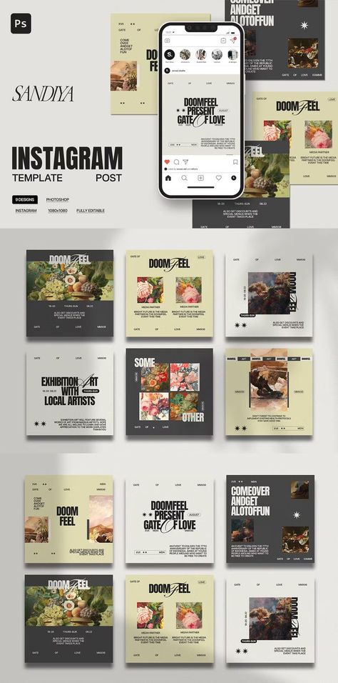 Instagram Post Presentation, Exhibition Instagram Post, Template Instagram Post Design, Instagram Promotion Design, Instagram Event Post Design, Giveaway Ideas Instagram Design, Instagram Post Design Creative, Giveaway Poster Design, Instagram Post Graphic Design