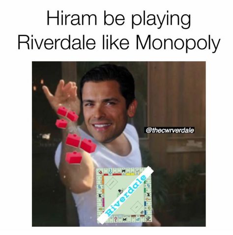 Hiram be playing Riverdale like Monopoly Riverdale Meme, Kermit The Frog Meme, Riverdale Quotes, Riverdale Cw, Riverdale Characters, Riverdale Cole Sprouse, Bughead Riverdale, Riverdale Aesthetic, Riverdale Funny