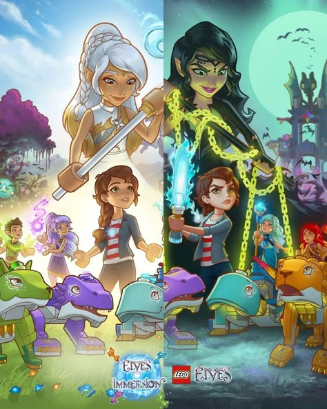 Elves Secrets Of Elvendale, Lego Elves Dragons, Secrets Of Elvendale, Greek Mythology Family Tree, Gruffalo Characters, Old Kids Shows, Pokemon Monster, Lego Elves, Lego Halloween