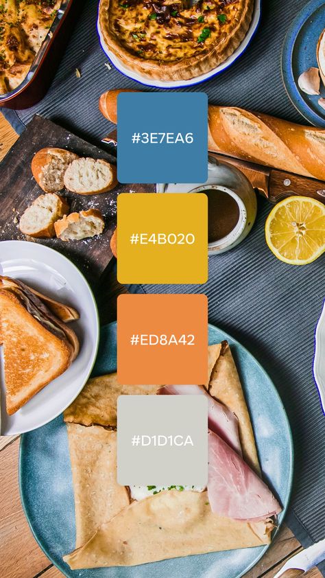 We went searching through the Canva photo library to find some delicious dishes to inspire this month’s #ColorPalette! Here are some color palettes inspired by food. Delicious Color Palette, Catering Color Palette, Color For Food Branding, Cooking Color Palette, Food Color Scheme, Color Palette For Food Brand, Food Color Palette Brand Identity, Food Colour Palette, Food Color Palette