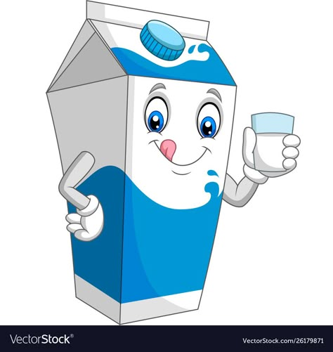 Printable Milk Carton, Milk Cartoon Drawing, Milk Pictures, Milk Illustration, Milk Drawing, Milk Cartoon, Dental Health Activities, Milk Art, A Glass Of Milk