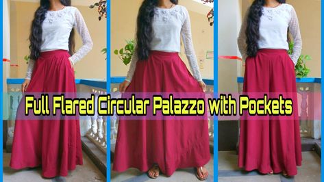 Palazzo Pants Diy, Red Palazzo Pants, Diy Outfits, Flared Palazzo, Palazzo Pants, Bold Prints, Diy Clothes, Maine, Pants