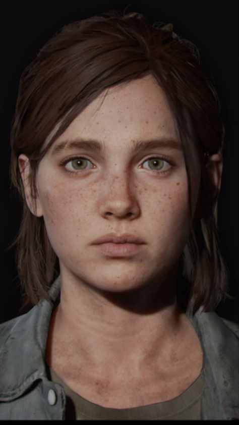 Elle Tlou2, Ellie Williams Drawing Reference, Ellie Williams Front Profile, Ellie Williams Makeup Tutorial, Ellie Williams Hairstyle, Elie The Last Of Us, Ellie The Last Of Us 2, Ellie Cosplay, Ellie Tlou