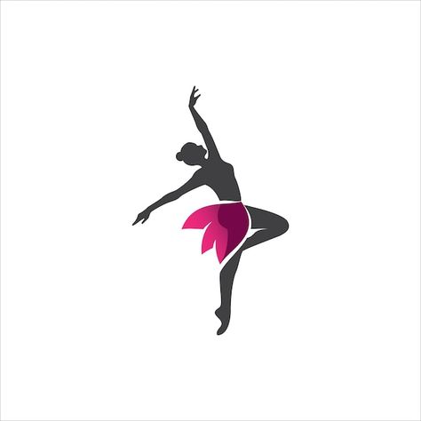 Dance Logo Design Creative, Dance Symbols, Dance Logo Design, Logo Design Dance, Pa Logo, Dance Icon, Advertising Campaign Design, Pilates Logo, Dance Illustration