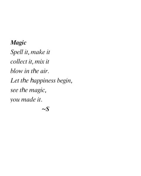 If magic really exists It will be perfect for my profession... Imagine working with magics✨...... #S #spoems #mypoems #poems #sthoughts #mythoughts #thoughts #poetry #poetrylover #poetrywriting #mypoetry #herpoems Poems About Imagination, Quotes On Magic, Magic Poems, Magical Quotes, Magical Women, Magic Quotes, Hope Quotes, Writing Poetry, Magic Spells