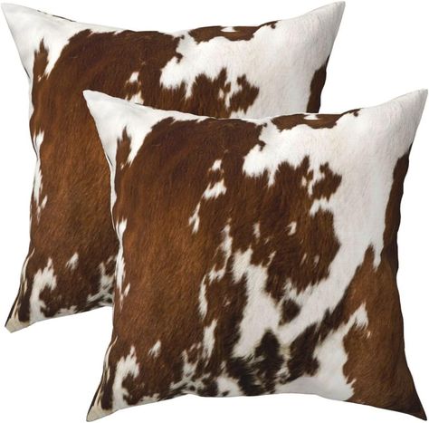 Sofa Bed Room, Western Throw Pillows, Western Pillows, Cowhide Pillows, Outdoor Furniture Decor, Outdoor Couch, Printed Pillowcases, Garden Pillows, 20x20 Pillow Covers