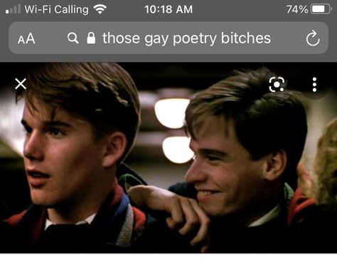 Dead Poets Society Fanart, Gay Poetry, Robert Sean Leonard, Sean Leonard, Oh Captain My Captain, Captain My Captain, Perks Of Being A Wallflower, Dead Poets Society, Movies And Series