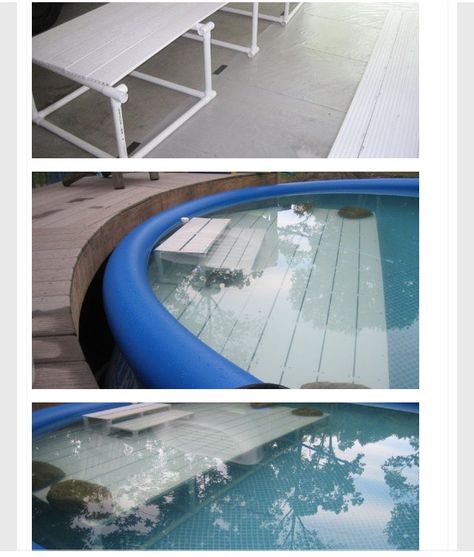 Dog Pool Ramp, Pool Makeover, Ideas For Small Yards, Pool Ideas On A Budget, Pool Deck Plans, Swimming Pool Landscaping, Above Ground Pool Ideas, Ground Pool Ideas, Dream Patio