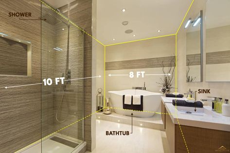 8x10 Bathroom Layout, Bathroom Layout Ideas Floor Plans, 8x10 Bathroom, Small Basement Bathroom, Dreamline Shower, Bathroom Layout Ideas, Shower Tub Combination, Corner Shower Enclosures, Bathroom Layouts