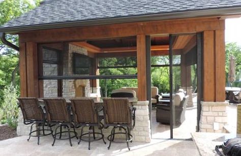 Skyview Retractables specializes in customized, retractable, motorized pergolas, screens, and awnings for residential & commercial needs. Contact us. Retractable Screen Porch, Screen Porch Systems, Retractable Screens, Exterior Shades, Screened Gazebo, Screened Porch Designs, Screened Porches, Louvered Pergola, Retractable Screen