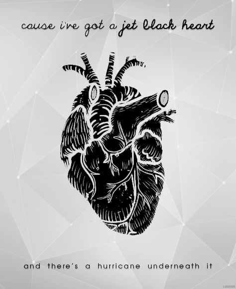 lukesos: i write with a poison pen but these chemicals moving between us are the reason to start again Jet Black Heart Tattoo, 5sos Tattoo, Black Heart Tattoo, Black Heart Tattoos, Music Lyrics Art, Tattoo Quotes For Men, 5sos Lyrics, Jet Black Heart, Quotes Summer