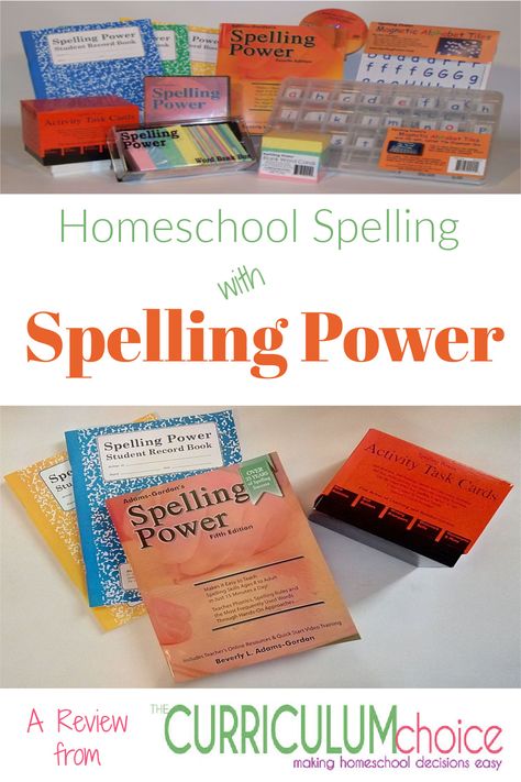 Homeschool Spelling with Spelling Power - The Curriculum Choice Teach Spelling Words, Homeschool Spelling, Teach Spelling, All About Spelling, Phonics Programs, Short Vowel Words, Teaching Spelling, Spelling Rules, Spelling Lists