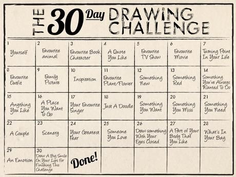 'The 30 Day Drawing Challenge...!' (via Paperblog) Comics Sketch, 30 Day Art Challenge, Sketchbook Challenge, 30 Day Drawing Challenge, Film Disney, Drawing Prompt, Daily Drawing, Art Prompts, 30 Day Challenge