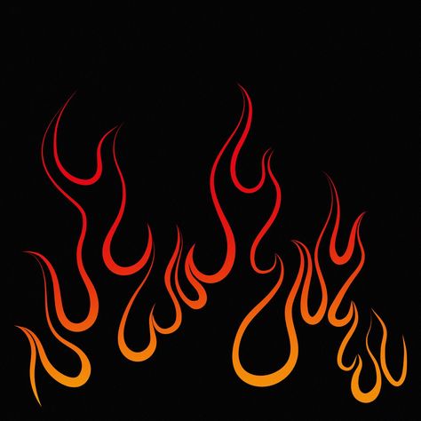 Flame Art Draw, Flame Design Art, Flame Pattern Design, Flames Sketch, Api Aesthetic, Flames Drawing, Flame Drawing, Flames Art, Drawing Flames