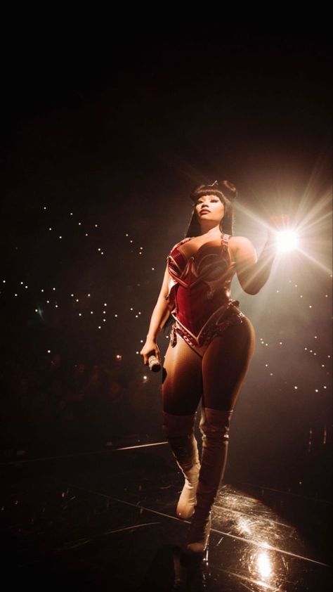 Nicki Minaj Performance, Nicki Minaj Tour, Nicki Minaj Pink Friday, New York October, Nicki Minaj Pictures, Fishnet Bodysuit, Pink Friday, Queens New York, Poster Pictures