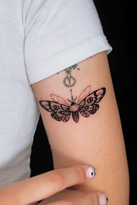 Stick And Poke Moth Tattoo, 3d Moth Tattoo, Moth Wrist Tattoos For Women, Moth Design Tattoo, Lace Moth Tattoo, Butterfly Bones Tattoo, Big Moth Tattoo, Trippy Moth Tattoo, Dainty Moth Tattoo