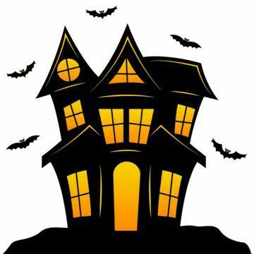 Wednesday House, Halloween Imagem, Png Moon, Castle Night, Bat Vector, House Pumpkin, Black Witches, Halloween Castle, Spooky Background