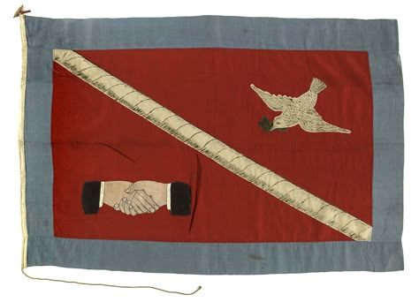 The house flag of the India Rubber Gutta Percha and Telegraph Works Co Ltd, London (Silvertown Telegraph Co). ca. 1911, via National Maritime Museum, Greenwich, London, Daniel Bolt Collection National Maritime Museum, Hot Dog Bar, Flag Store, Vintage Sea, Vintage Flag, Maritime Museum, House Flag, Pattern And Decoration, Olive Branch