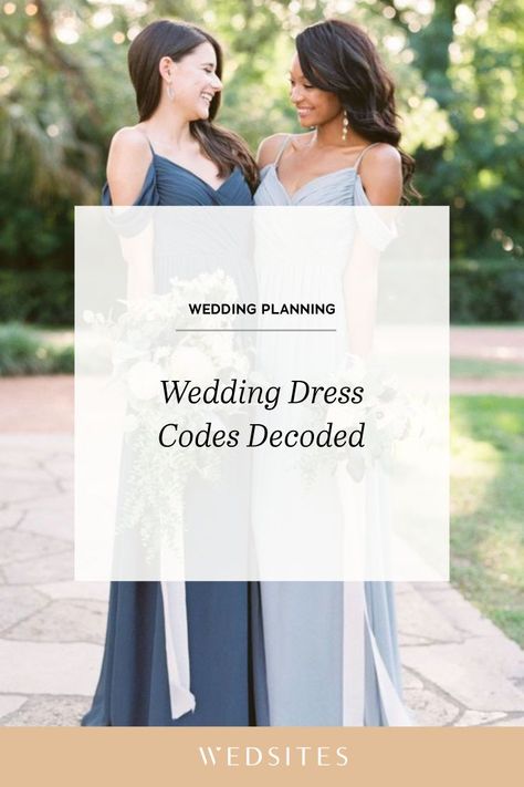 Different Dress Codes, Dress Codes For Weddings, Wedding Dress Code Guide, Wedding Dress Codes, Wedding Dress Code, Wedding Planning Apps, Dress Code Wedding, Free Wedding Printables, Couple Wedding Rings