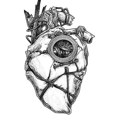 heart Dishonored Tattoo Ideas, Dishonored Tattoo, Sorry Mom Tattoo, Evangelion Tattoo, Rat Tattoo, Cyberpunk Tattoo, Dibujo Simple, Tattoo Concepts, Whale Tattoos