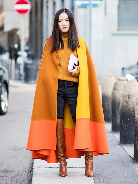 How to Wear a Cape: It's Not as Complicated as You Think Cape Outfit, December Outfits, Express Outfits, Cape Fashion, Outfit Chic, Women Fashion Edgy, Nice Outfits, 31 Days, Black Women Fashion