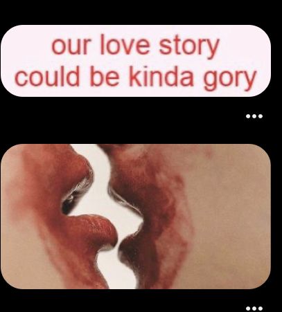 Give You My Heart, Our Love Story Could Be Kinda Gory, Canablism Art, Canabalism Art Reference, Tumblr Aesthetic Posts, Nonverbal Aesthetic, Cannablism As A Metaphor For Love, Cannibalcore Romantic, Hateship Aesthetic