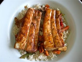 Mahi Recipes, Baked Mahi Mahi, Stir Fry Veggies, Asian Marinade, Mahi Mahi Recipes, Veggie Stir Fry, Asian Inspired Recipes, Cooked Veggies, Mahi Mahi