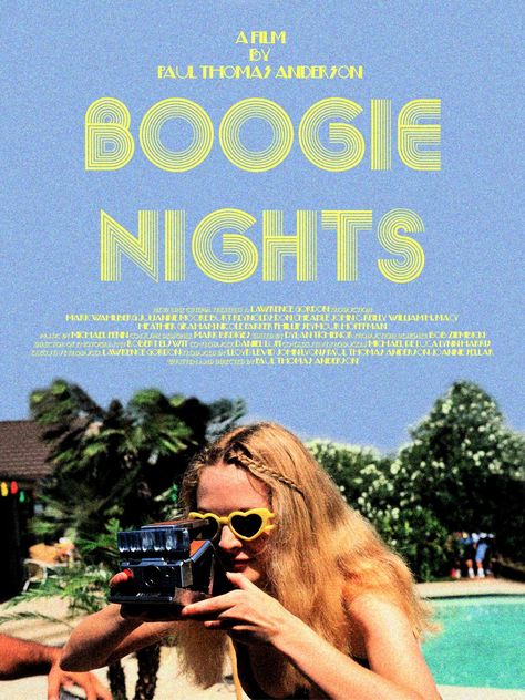 Boogie Nights, Dorm Posters, Movie Posters Design, Movie Director, Cinema Posters, Alternative Movie Posters, Movie Poster Art, Film Posters, Gorillaz