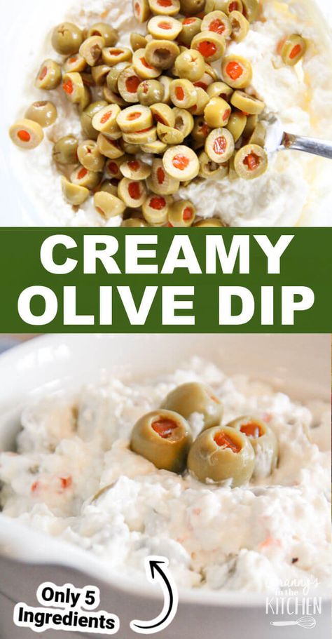 Olive Dip Recipe, Chinese Chicken Salad Recipe, Olive Dip, Delicious Dips Recipes, Appetizer Sandwiches, Olive Recipes, Dip Recipes Easy, Cheese Ball Recipes, Recipes Appetizers And Snacks