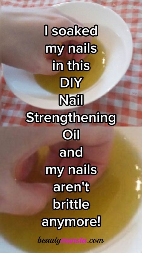 Strong Nails Diy, Nail Growth Tips, Nail Care Tips, How To Grow Nails, Brittle Nails, Shiny Nails, Nails Diy, Nail Strengthener, Strong Nails