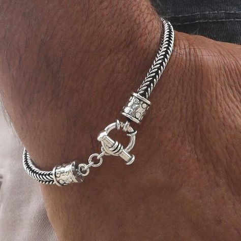 Men's Silver Bracelet, Man Bracelet Silver, Men’s Silver Jewelry, Men’s Silver Bracelet, Men’s Bracelet, Men Bracelet Silver, Mens Silver Bracelets, Silver Jewelry Men, Mens Jewelry Bracelet Silver