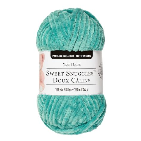 Sweet Snuggles Yarn, Loops And Threads Yarn, Wonderland Makeup, Comfy Accessories, Hats And Scarves, Crochet Weaves, Knitting Gauge, I Love This Yarn, Blanket Yarn