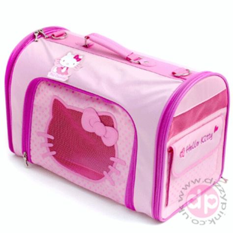 Hello kitty pet carrier Katt Grejer, Hello Kitty Car, Images Hello Kitty, Jackson Galaxy, Hello Kitty Merchandise, Hello Kitty House, Pink Kitty, Dream's Cat, Pampered Pets