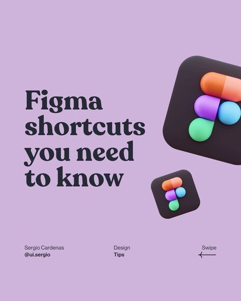 Sergio • UX/UI Designer on Instagram: “👌 Figma shortcuts you need to know to improve your workflow. Save this post for later. Did you find this post helpful?…” Figma Shortcuts Windows, Figma Shortcuts, Figma Projects, Ui Ux Trends, Ux Design Inspiration, Web Design Tips, Instagram Design, Ux Ui, Insta Posts