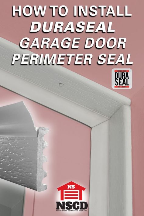 Learn how to install DuraSeal's garage door Perimeter seal with NorthShore's handy video guide! DuraSeal reduces your energy costs by insulating your facility or garage with PVC designed to be flexible and durable in the elements. Save on shipping costs with Coil DuraSeal, which can be rolled for easy transportation. Available in white, sandstone, and black. They can also be painted if desired. See listing here: https://tinyurl.com/3xsvxfzz #Northshore #duraseal #diy #ditgaragedoor #garagedoor Garage Door Sealing Ideas, Garage Door Weather Seal, Garage Door Bottom Seal, Garage Door Maintenance, Door Sealing, Garage Door Insulation, Commercial Door, Garage Door Springs, Diy Garage Door