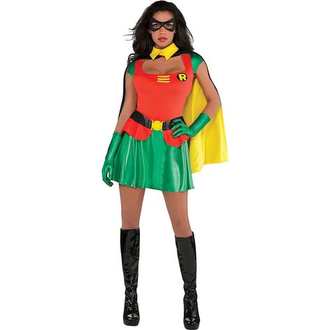 Tv Halloween Costumes, Batman And Robin Costume, Batman Muscle, Batman And Robin Costumes, Batgirl Halloween Costume, Female Robin, Batman Halloween, Robin Costume, Movie Halloween Costumes