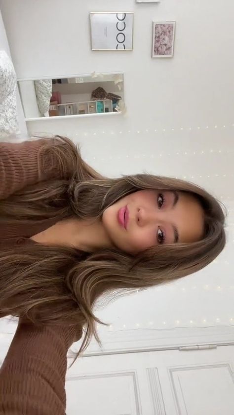 Coco Carol, Coco Basics, Asian Bayalage Hair, Asian Brown Hair, Asian Hair Highlights, Balayage Asian Hair, Rambut Brunette, Hair Color Asian, Blonde Asian