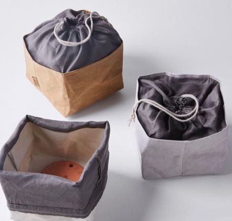 The New Porta Pane #uashmama #washablepaper #aggo #portapane #breadbag #sustainableliving #innovation #madeinitaly Painted Suitcase, Bread Warmer, Peasant Bread, Bread Bag, Washable Paper Bag, Bread Storage, Washable Paper, Bread Bags, Every Single Day